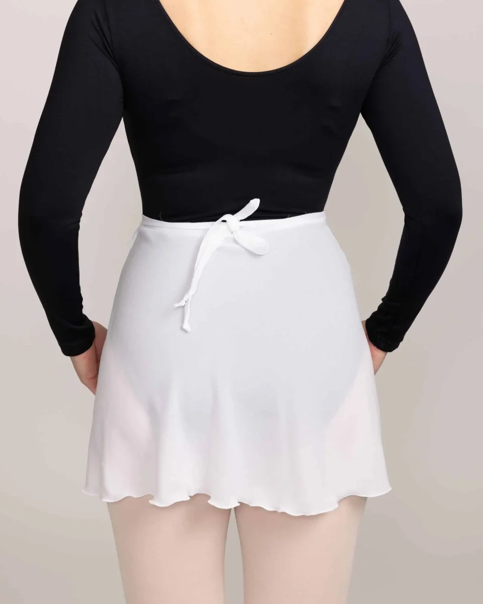 CLASSIC WRAP SKIRT, BL - Image 4