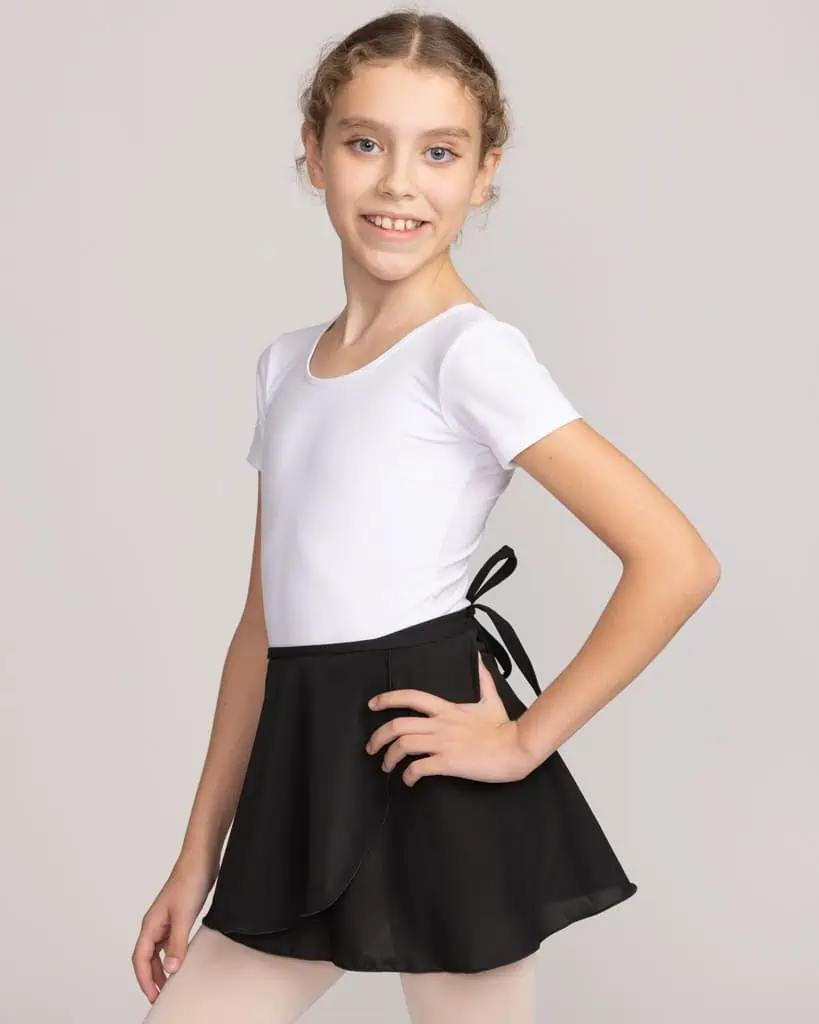 CLASSIC WRAP SKIRT, BL - Image 3