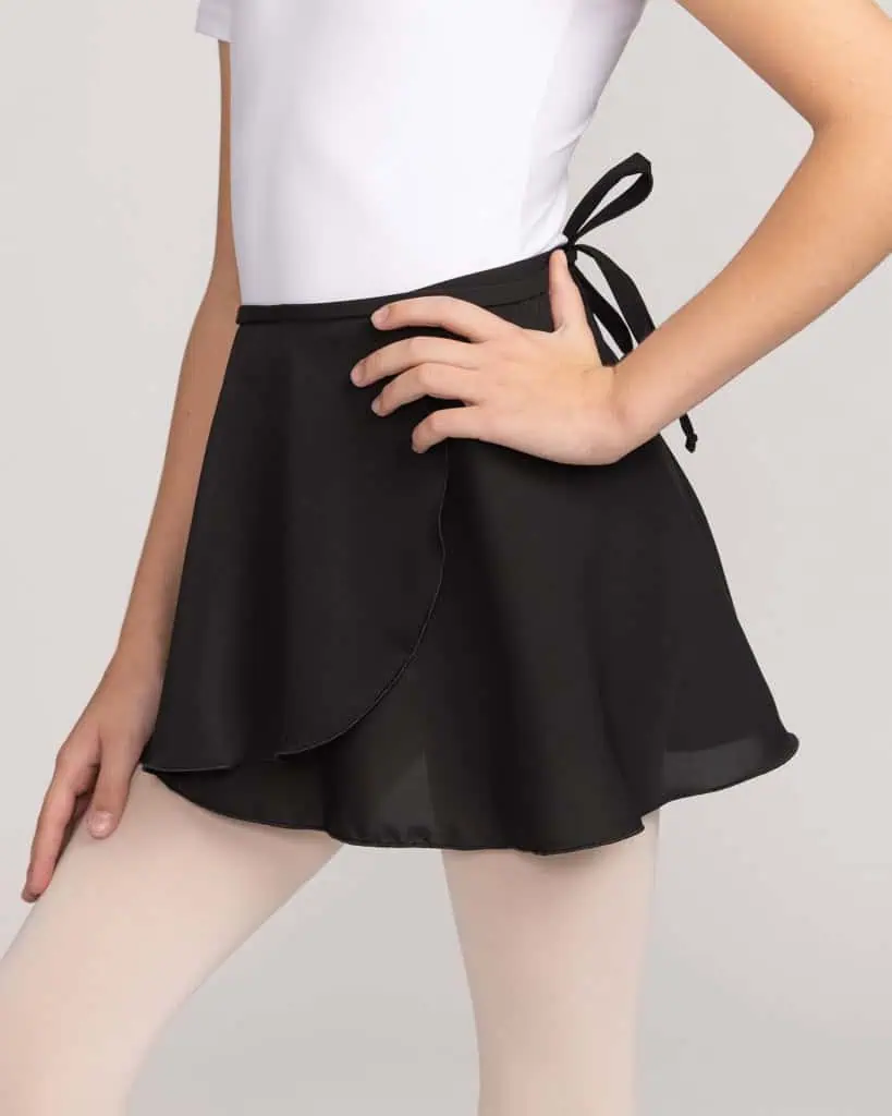 CLASSIC WRAP SKIRT, BL - Image 2