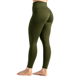 Brasil Sul – Long Legging Heart Pushup, Verde militar