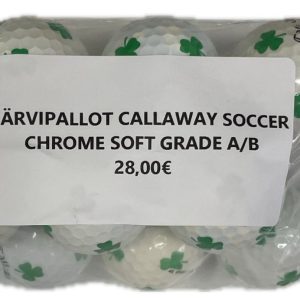 Järvipallot Callaway Soccer Chrome Soft Grade A/B 12kpl