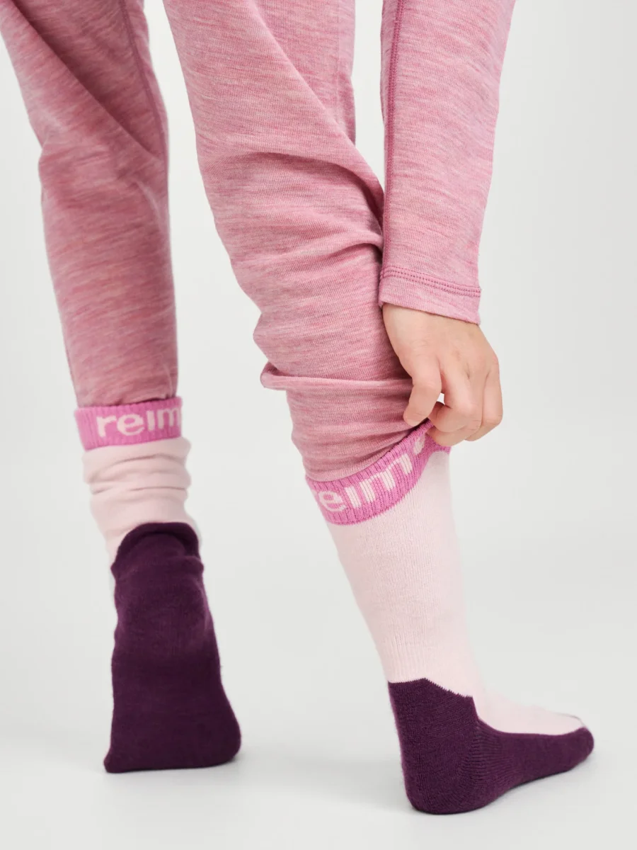 Villalla Socks - Lasten ja nuorten merinovillasekoitesukat - Image 3